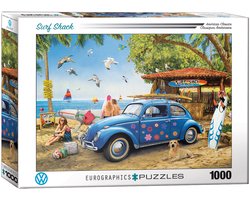 Eurographics VW Surf Shack - 1000 stukjes 68x48cm (lxb) - Legpuzzel