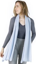 "LunaModi"-Baby Blauw-Cadeau-Cashmere-Sjaal Dames-Sjaal Heren-200*70 cm-Made In Italy-Heren-Sjaal Dames -Sjaals Dames-Sjaals Winter-ModeSjaal-Sjaals