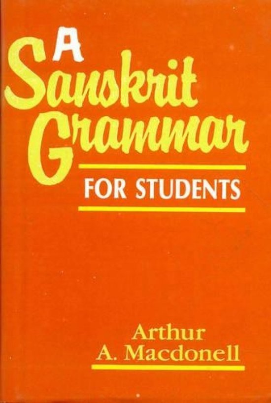 A Sanskrit Grammar for Students - cover