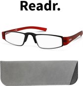 Leesbril Readr. -0014 Limo- zwart/rood-+2.50