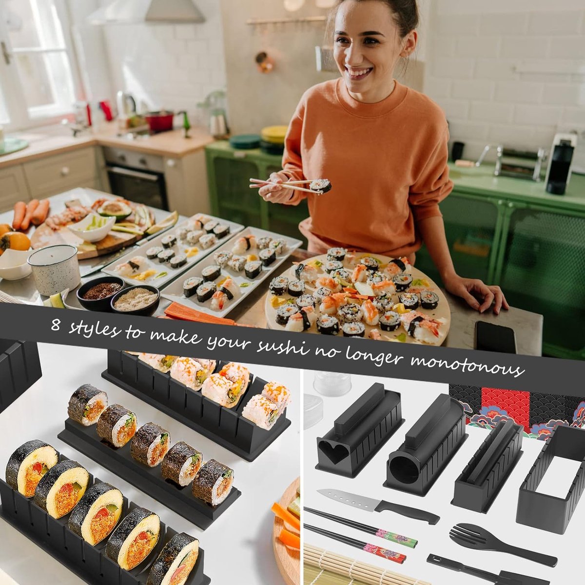 Sushi kitchen Set Isamu - Sushi Roller - Sushi Maker - My Japanese