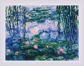 Water Lilies after C. monet's painting - Aida telpakket - Riolis