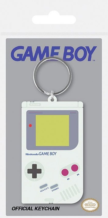 Nintendo - Porte-clés en caoutchouc Gameboy