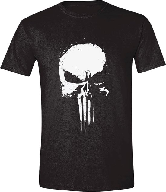 The Punisher - Series Skull Mannen T-Shirt - Zwart