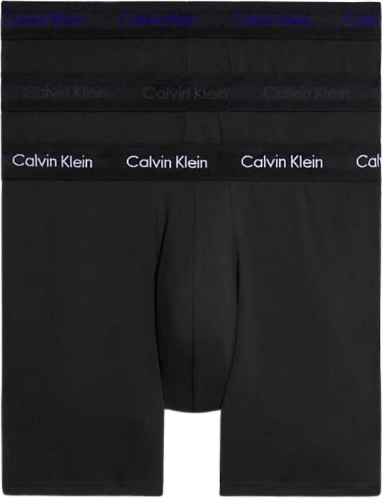 Calvin Klein 3-Pack Boxer Brief - Heren boxershorts - M - Zwart