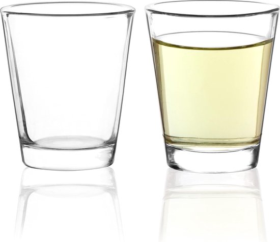Lot de 8 verres à shot, verre à shot, verre à shot transparent, verre à shot  (50 ml) | bol