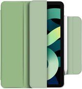 Shop4 - Geschikt voor iPad 10.9 (2022) Hoes - Magnetische Smart Cover Groen