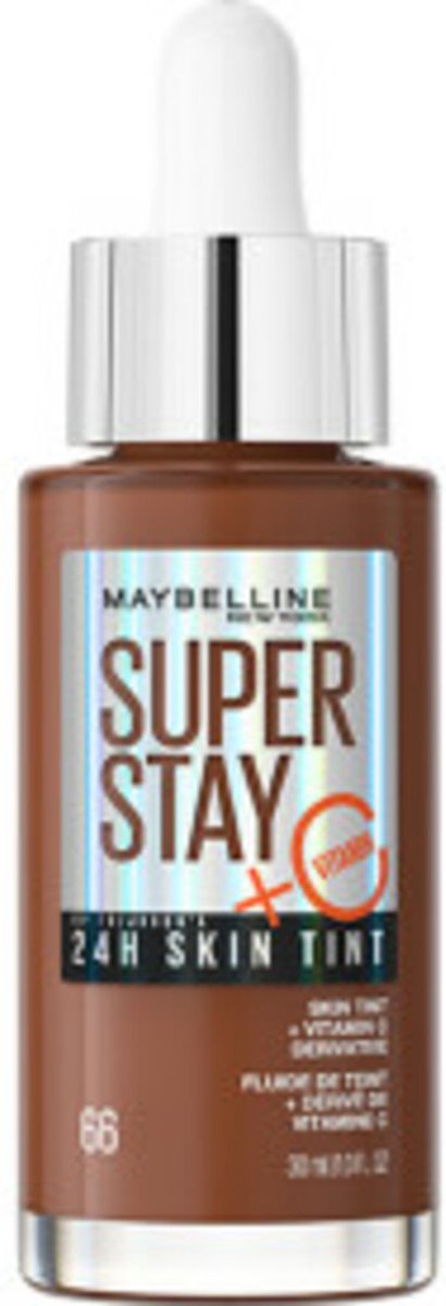 Maybelline - SuperStay 24H Skin Tint Foundation 66 - 3 x 30 ml - Voordeelverpakking