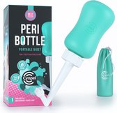 Cynpel Draagbaar Bidet voor Postpartum Zorg - 350ml Peri Fles voor Vrouwen - Ziekenhuis Tas Zwangerschap Essentials - Blauw