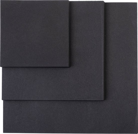 Tritart 220 Papier Origami 15x15cm & 10x10cm - 80g/m² Facile à Plier et  Double Face 