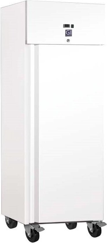 Gastro-Inox Wit Stalen 600 Liter Vriezer - Statisch Gekoeld met Ventilator - 201.021 - Horeca & Professioneel