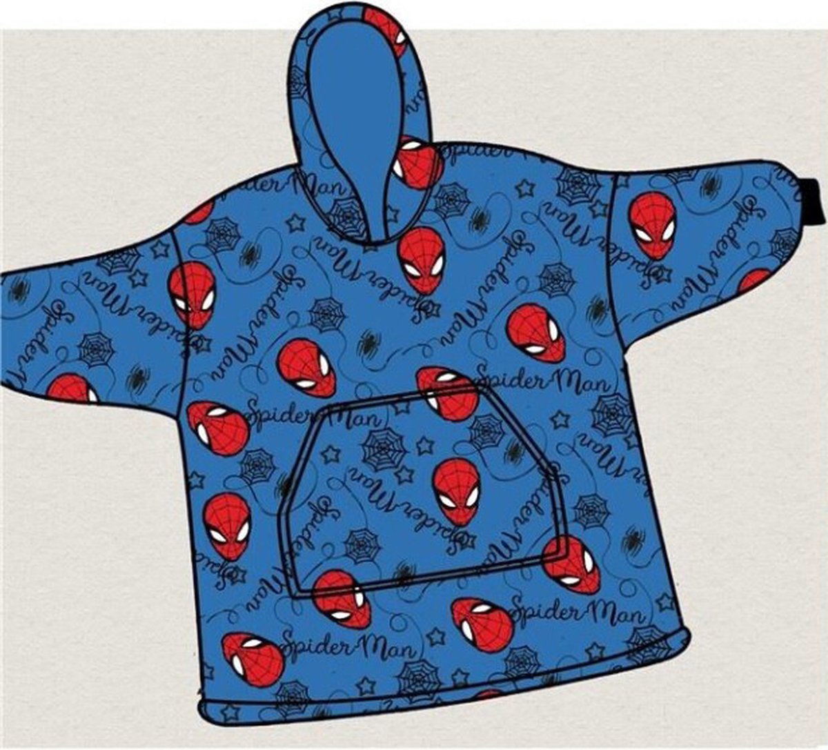 Marvel Spiderman SP-H-BLANKET-25 Couverture Polaire pour Enfant Multicolore  100 x 140 cm