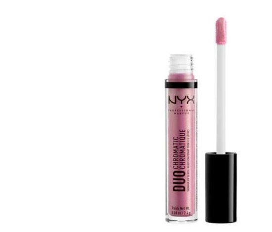 Foto: Nyx duo chromatic shimmer lip gloss 01 booming