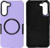 Schokbestendige Telefoonhoesje met MagSafe voor de Samsung Galaxy S22 Plus - Purple
