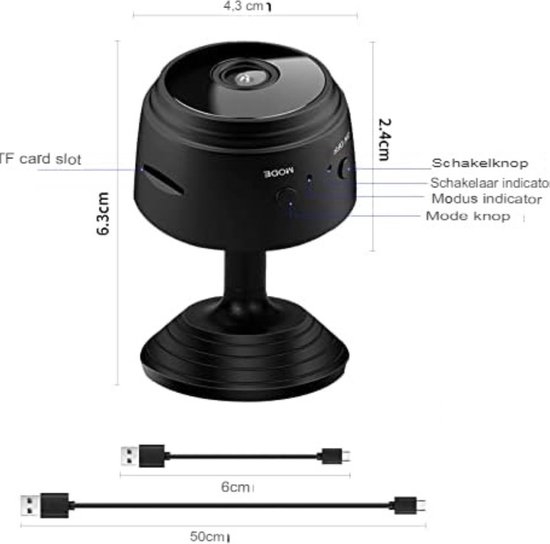 Cctv Camerasysteem - Camera Beveiliging Draadloos Wifi - Wifi Beveiligingscamera Set Buiten - Zwart van Blokker — afbeelding 5