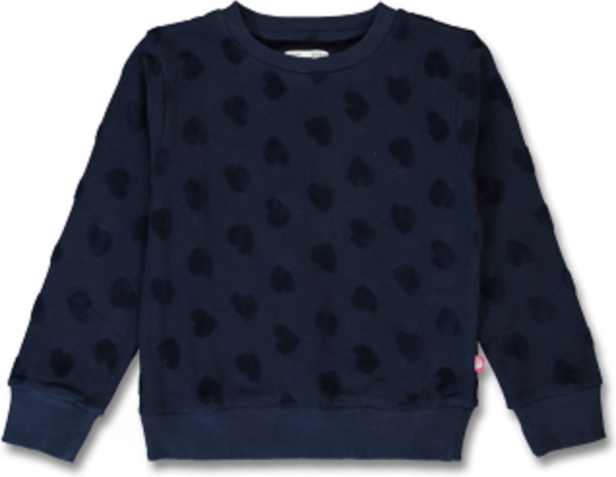 Lemon Beret sweater meisjes - donkerblauw -154147 - maat 104