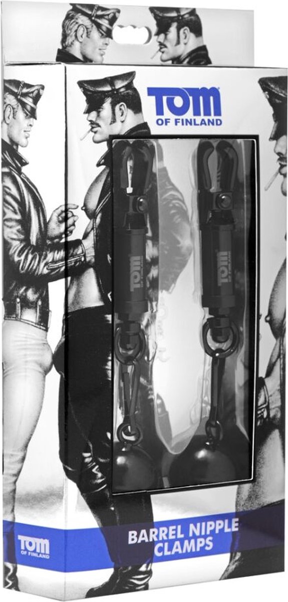 Goedkoopste Tom of Finland Barrel Tepelklemmen Met Gewichten