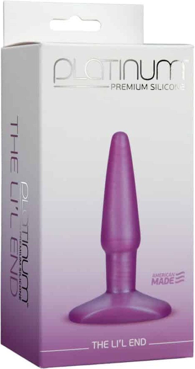 Goedkoopste Doc Johnson The Li'L End - Butt Plug purple