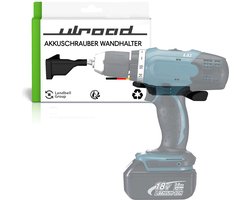 ULROAD Wandhouder Accuschroevendraaier - universeel - geschikt voor Bosch, Makita, Dewalt, Ryobi - Ophangbeugel voor uw Werkplaats - Muurbevestiging