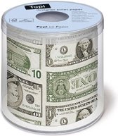 Dollar geld biljetten fun toiletpapier 3-laags papier - Cadeau artikel