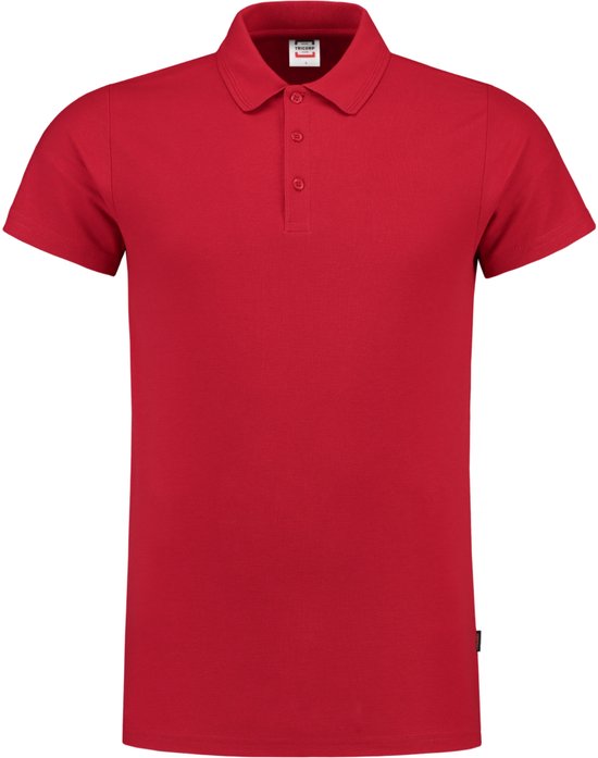 Tricorp poloshirt slim-fit - Casual - 201016 - rood - maat 116