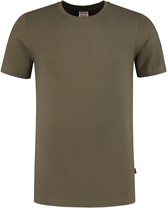 Tricorp 101004 T-shirt Ajusté - Vert armée - M