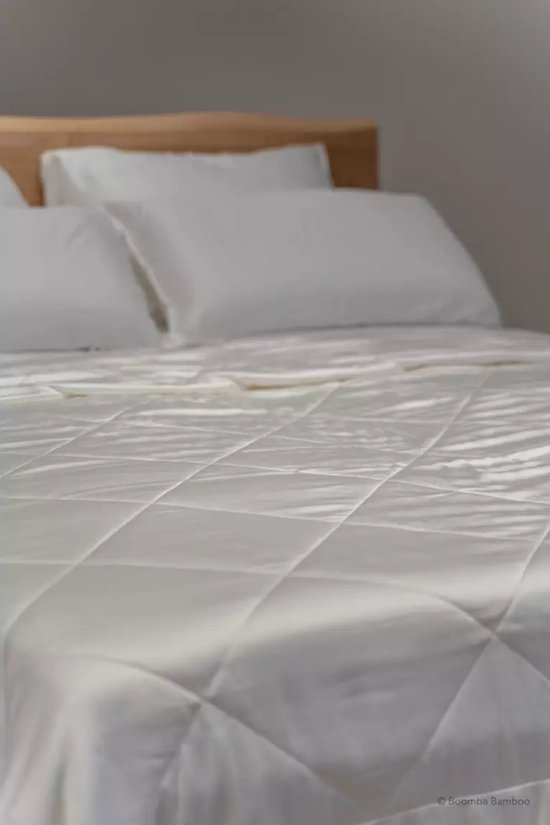 Boomba Bamboo Zomerdekbed gemaakt van 100 bamboe 140x220 1 persoons Koel dekbed bol