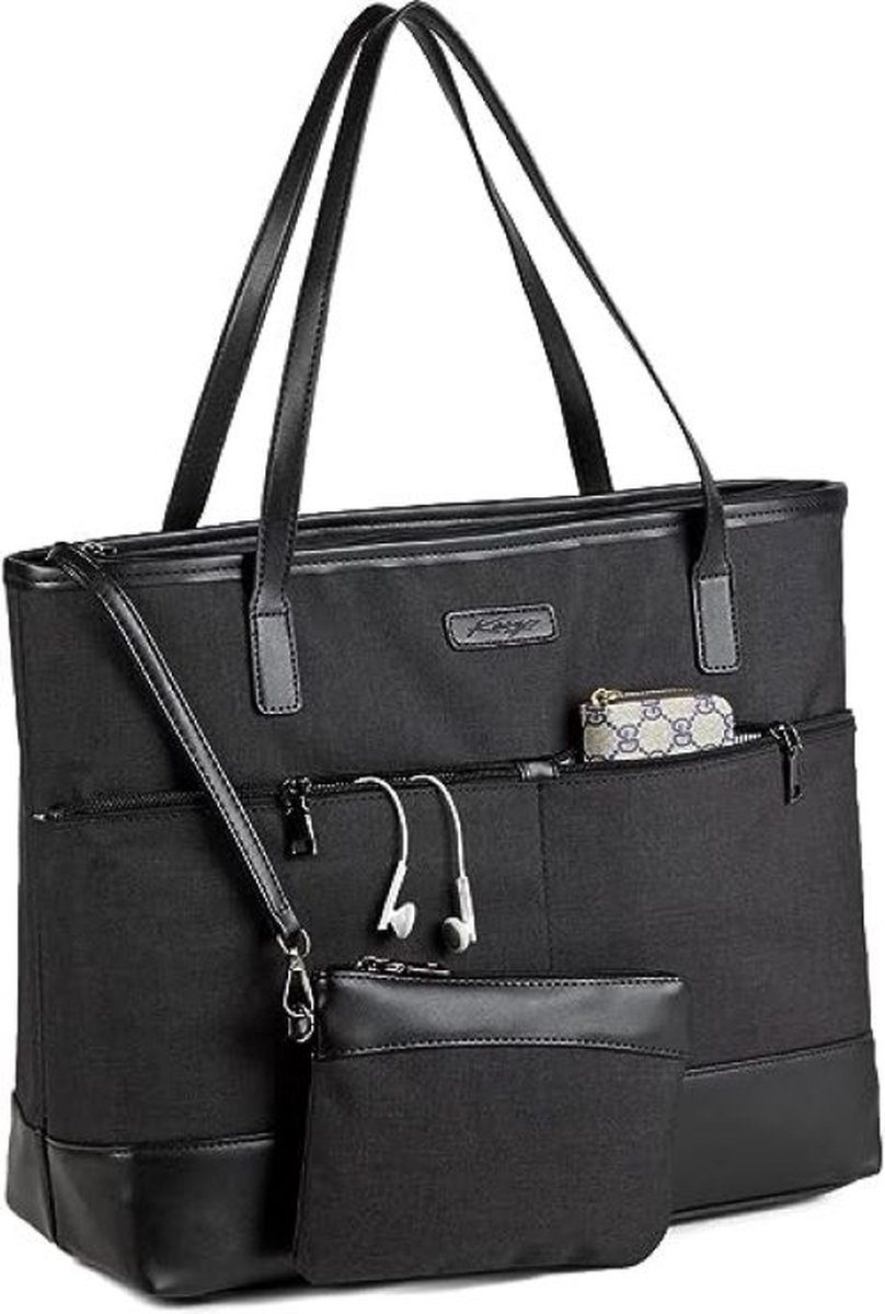 Sac à main femmes Shopper dames grand sac pour ordinateur portable 15.6  pouces sacs