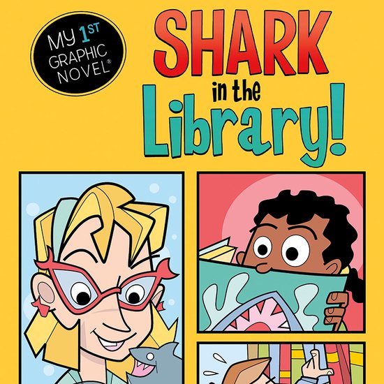 Shark in the Library! - cover