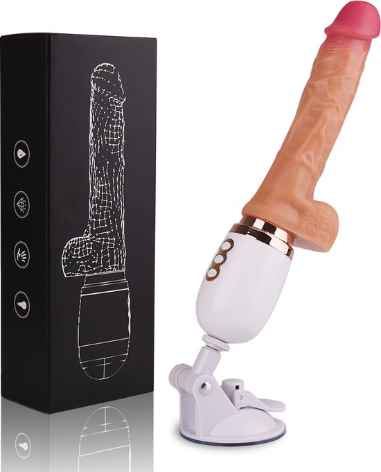 Erosiva™ Sex machine vibrator - Inclusief afstandsbediening - Siliconen & Waterdicht - Seks machine - Dildo - Dildomachine