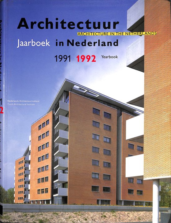 9789072469311 - 1991-1992 Architectuur in nederland jaarboek