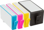 Geschikt voor HP 920 / HP 920XL inktcartridges - Multipack 4 Inktpatronen - Geschikt voor HP Officejet 6000 - 6500 - 6500A - 7000 - 7500A