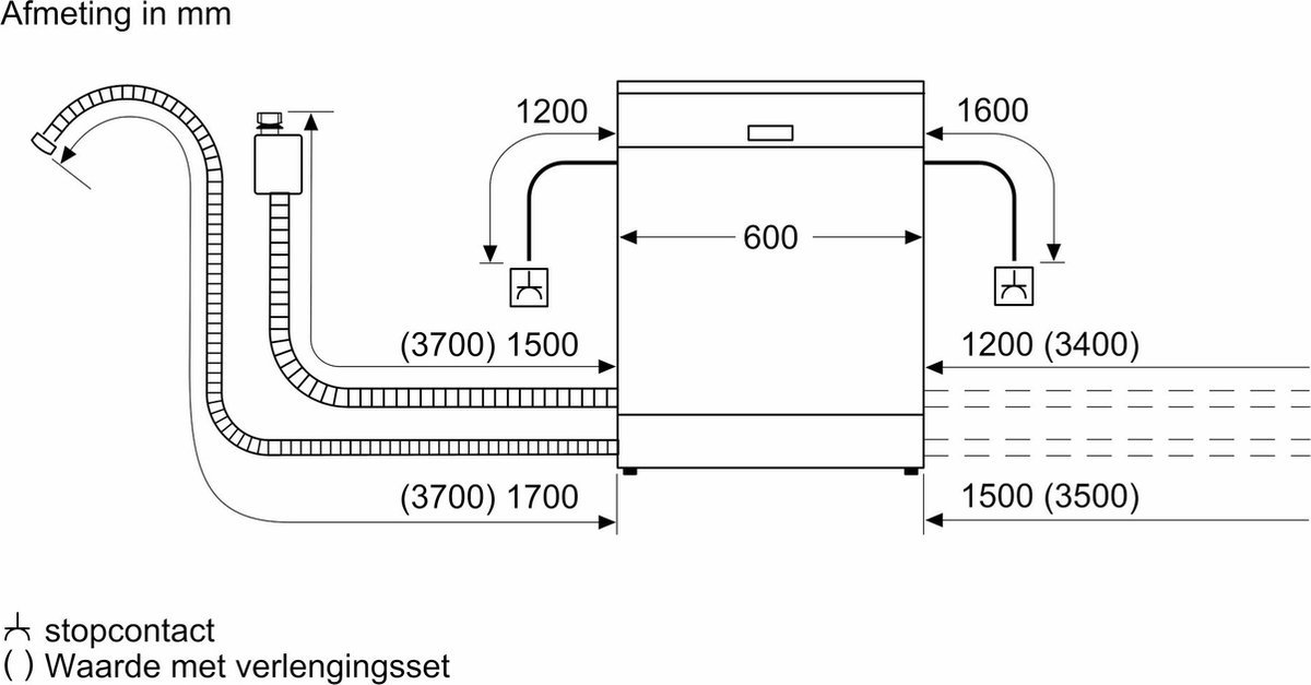 Siemens SN25ZI08CE iQ500: stille RVS vaatwasser met Home Connect thumbnail 8
