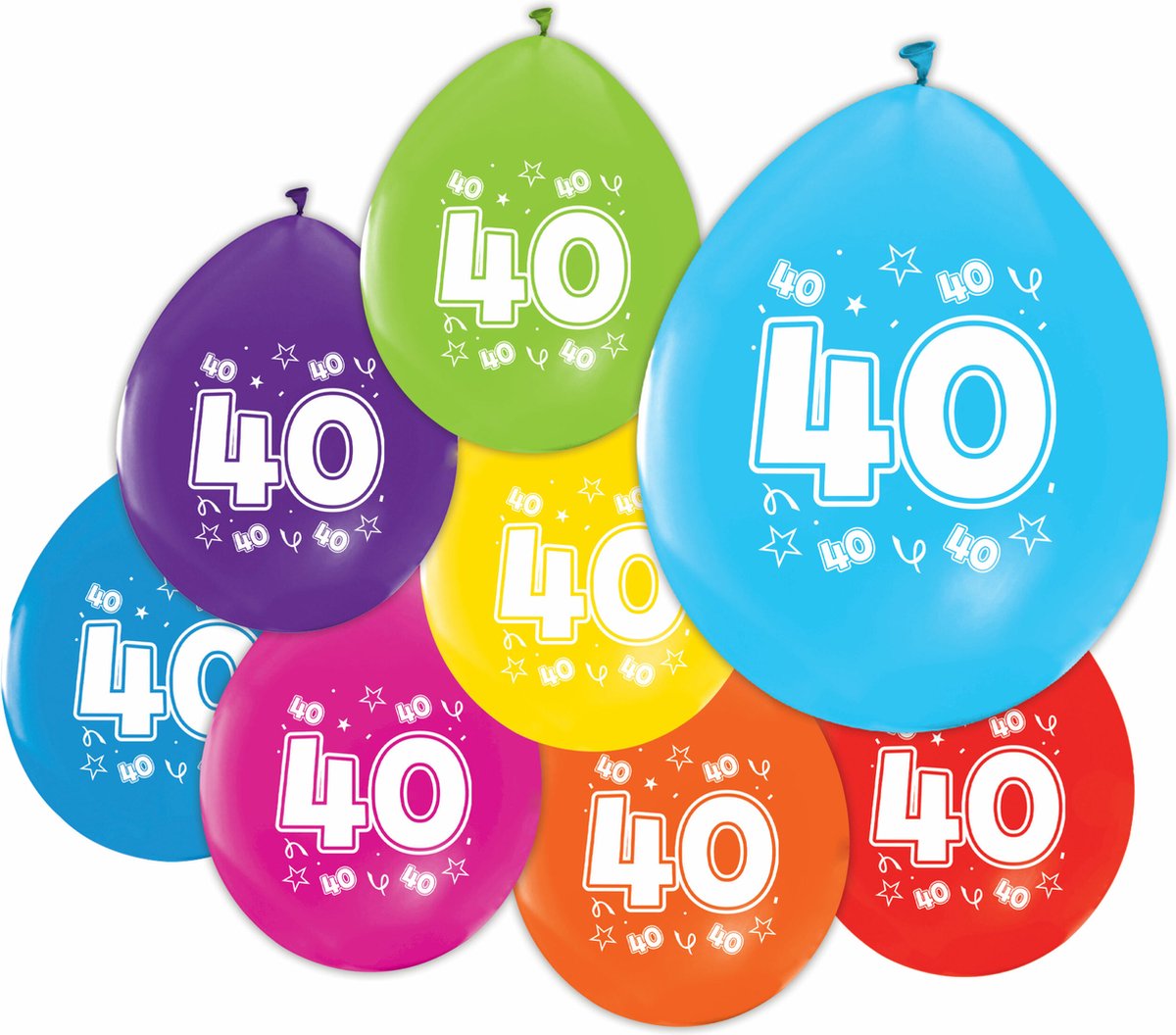 Ballonnen 40 jaar verjaardag