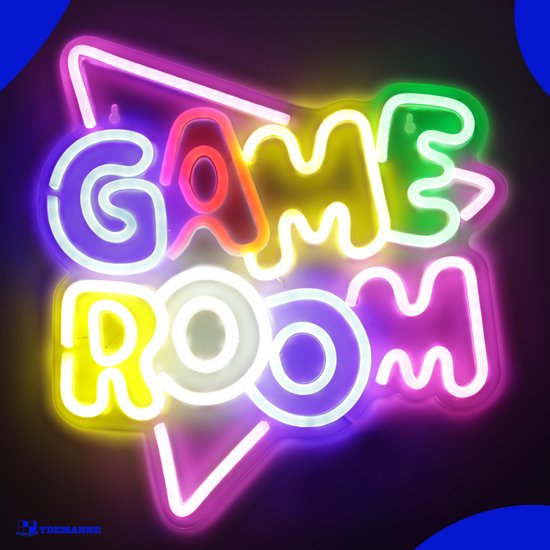 Neon Lamp - Game Room - Neon Sign - Neon Verlichting - Neon Led Lamp - Wandlamp - Mancave - Incl. Ophanghaakjes Neon Lamp - Game Room - Neon Sign - Neon Verlichting - Neon Led Lamp - Wandlamp - Mancave - Incl. Ophanghaakjes