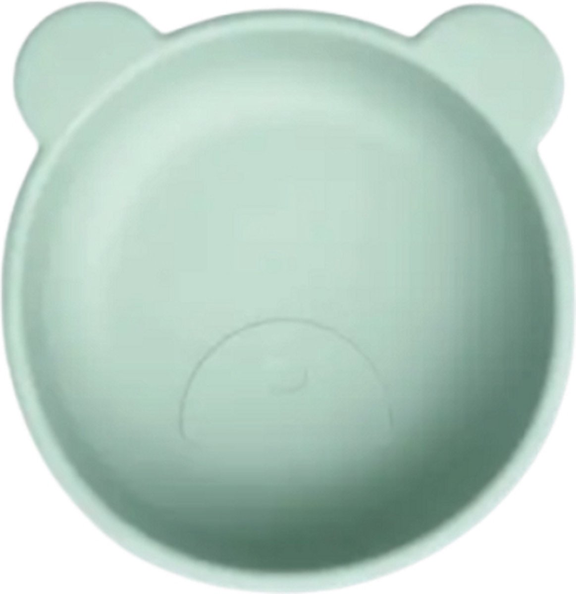 Goedkoopste Siliconen kom beer groen - siliconen kommetje beer - siliconen kommetje - beren kommetje