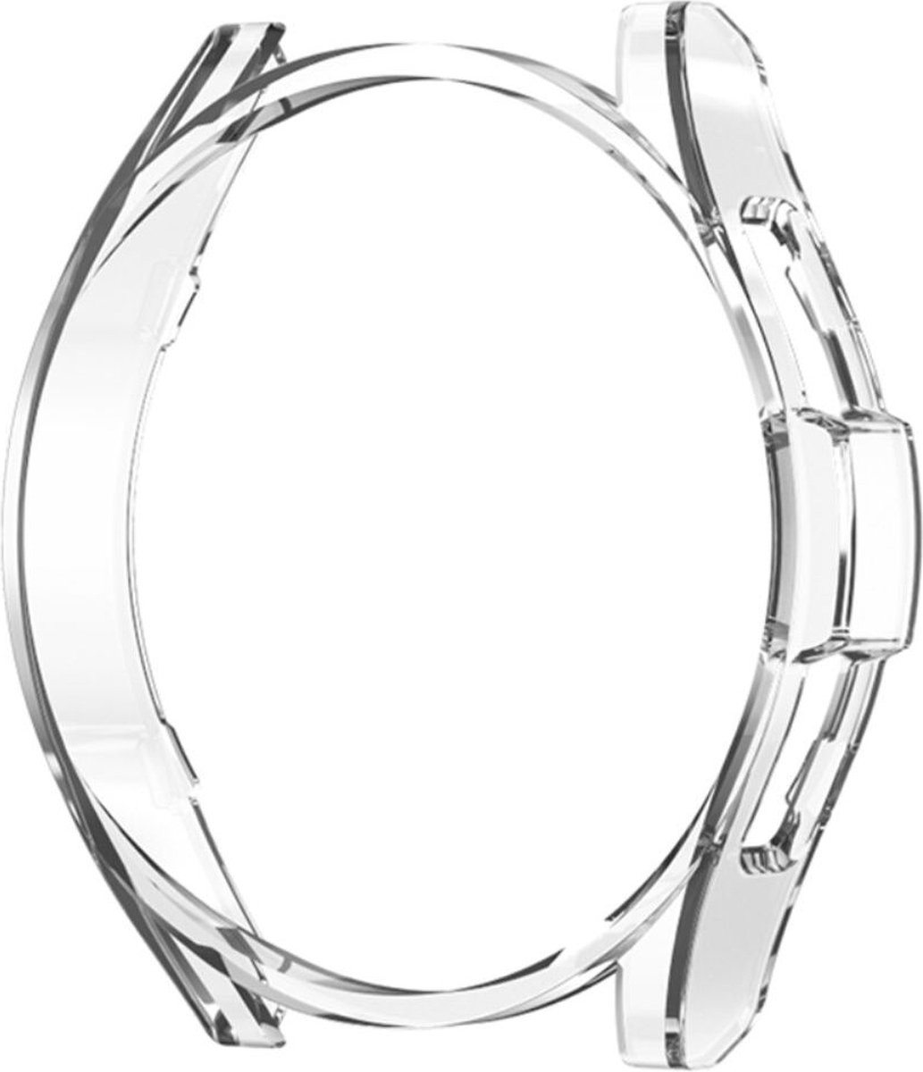 Hard Plastic Bumper Hoesje Transparant Geschikt voor Samsung Galaxy Watch 6 40MM