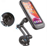 Walkify Telefoonhouder Fiets - Waterdicht - Fiets Accessoires - Universele Smartphone Houder - Stabiel en Veilig