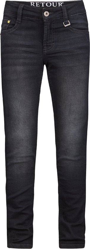 Retour jeans Luigi charcoal grey Jongens Jeans - dark grey denim - Maat 134