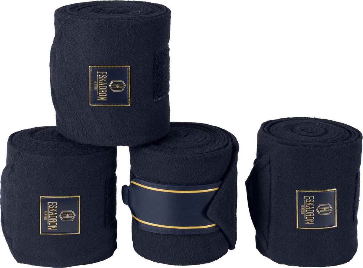 Eskadron Bandages Heritage Fleece Donkerblauw - paard