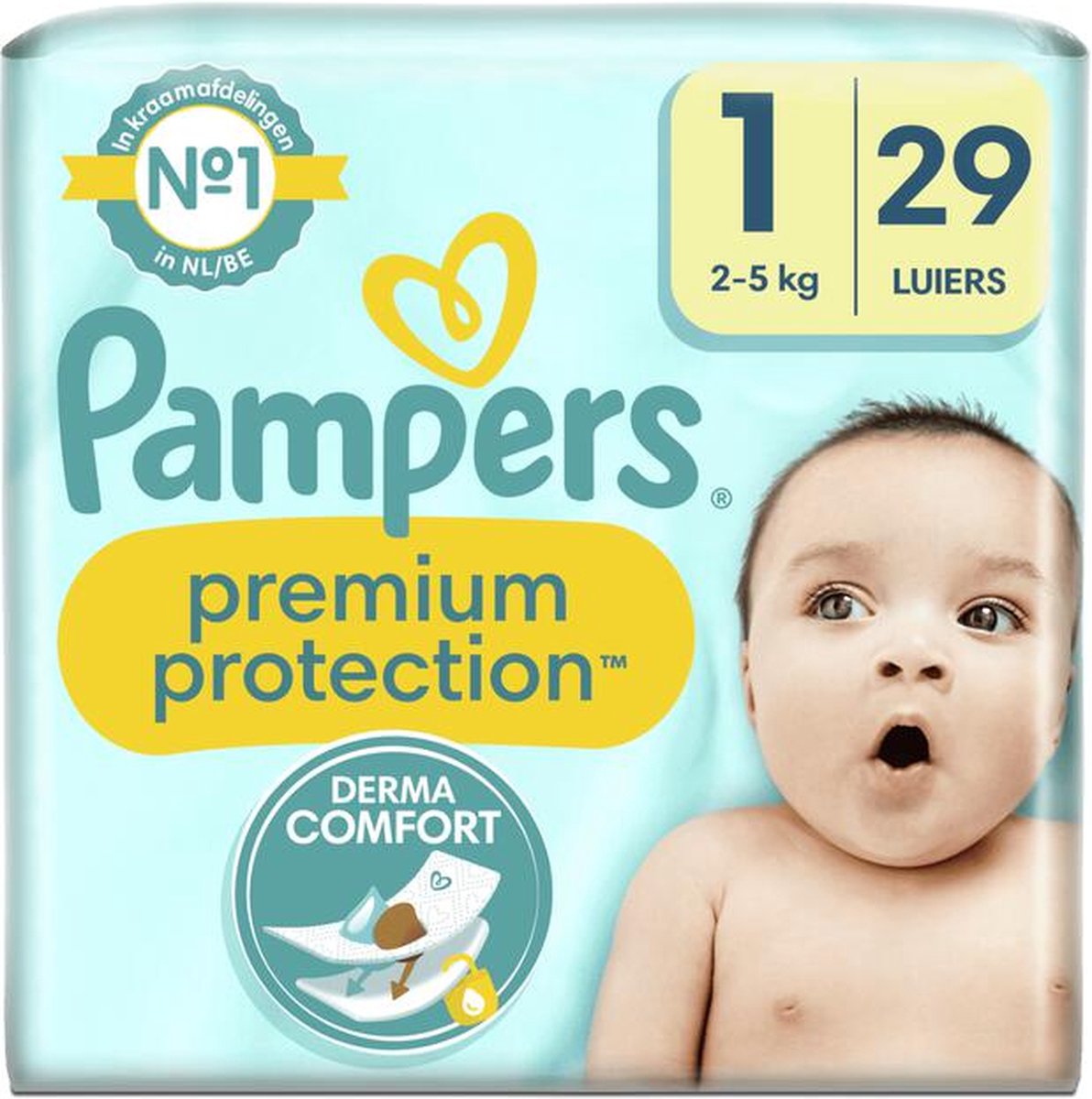 Pampers Premium Protection Taille 3 6-10kg 102 pièces