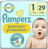 Pampers Premium Protection Luiers Maat 1 (2-5kg) 29 stuks