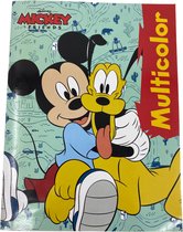 MultiColor Disney - Mickey en Pluto Kleurboek voor kinderen