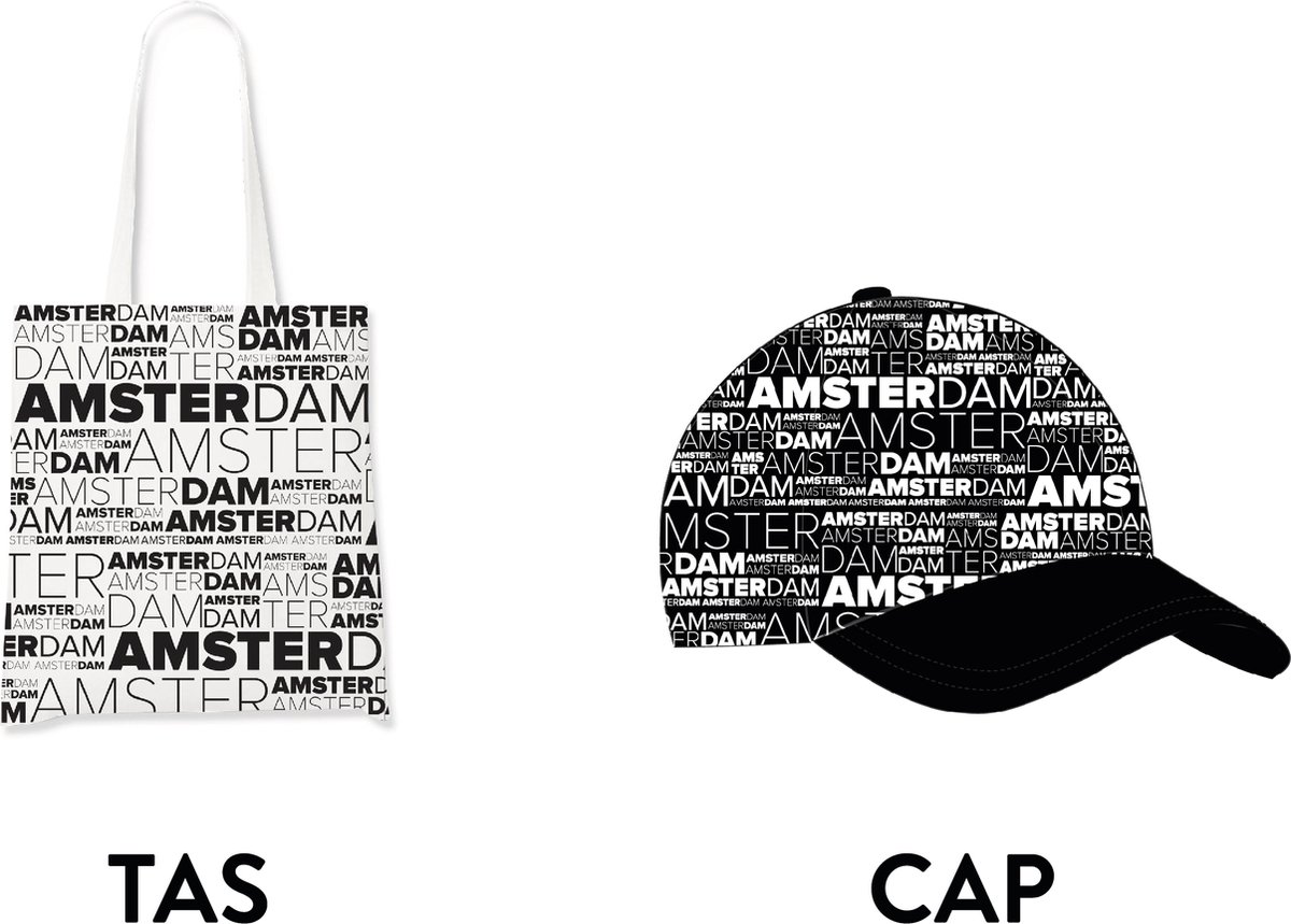 Amsterdam pet & tote bag - Voordeelpakket - Souvenirs Nederland