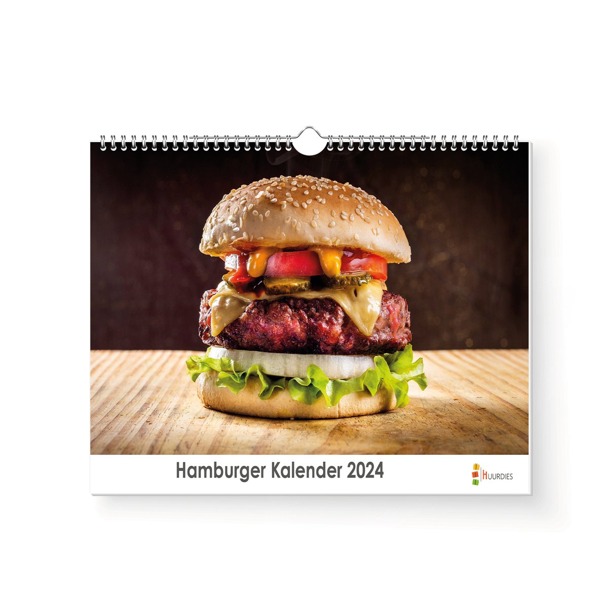 Huurdies - Hamburger Kalender - Jaarkalender 2024 - 35x24 - 300gms