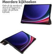 iMoshion Design Trifold Bookcase Housse pour tablette Samsung Galaxy Tab S9 Plus - Léopard