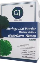 GJ Global Herbs - Moringa Poeder - Weerstand supplement - 3x 50 g