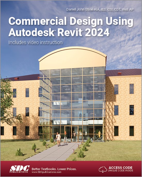 Commercial Design Using Autodesk Revit 2024 - cover