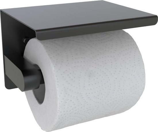 derouleur Papier Toilette avec Etagère Support Papier Toilette