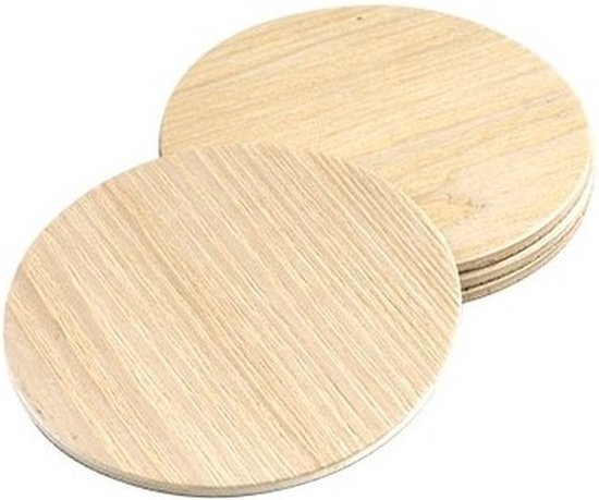 Dessous de verre en bois environ 8 pièces